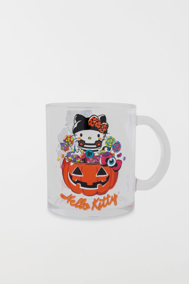 Sanrio Hello Kitty Halloween Glass Mug #1