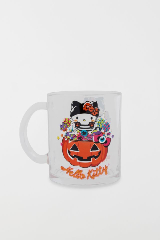 Sanrio Hello Kitty Halloween Glass Mug #3