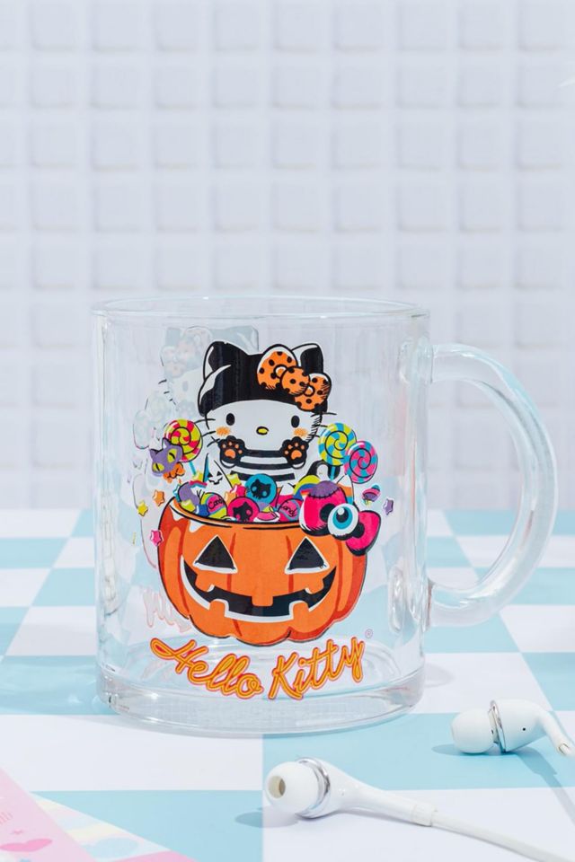 Sanrio Hello Kitty Halloween Glass Mug