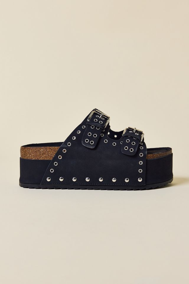 Azalea Wang Algedi Grommet Flatform Sandals #2