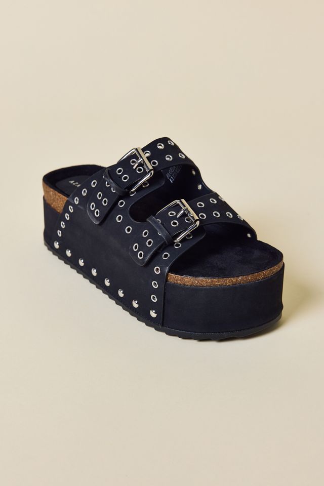 Azalea Wang Algedi Grommet Flatform Sandals #3