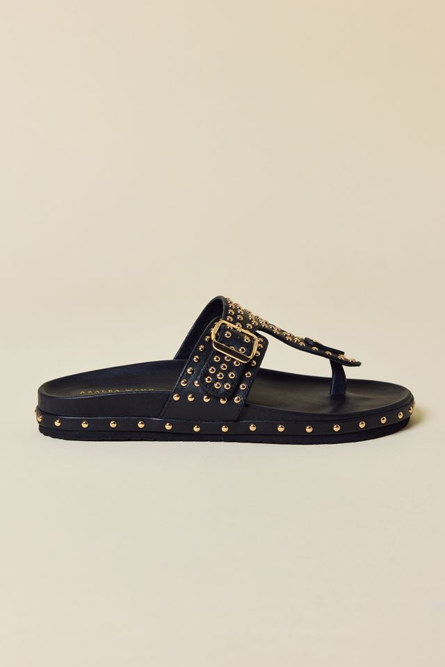 Azalea Wang Daisy Chain Studded Sandals #1