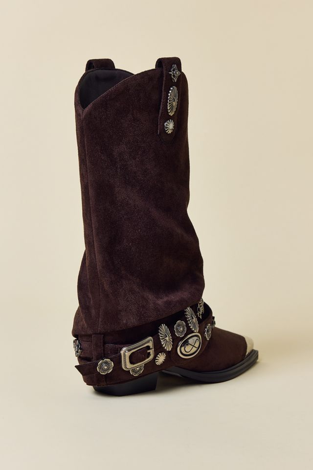 Azalea Wang Ashraf Belted Western Boots #3