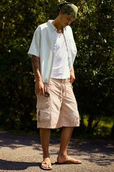 BDG Jacob Ripstop Cotton Cargo Shorts
