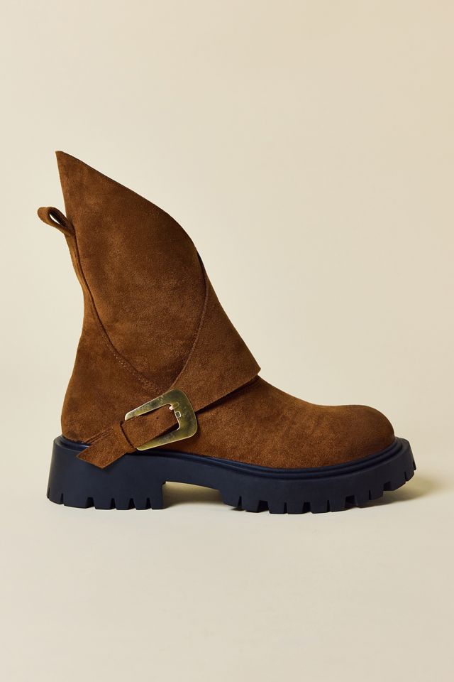 Azalea Wang Phrixus Asymmetrical Combat Boots #1