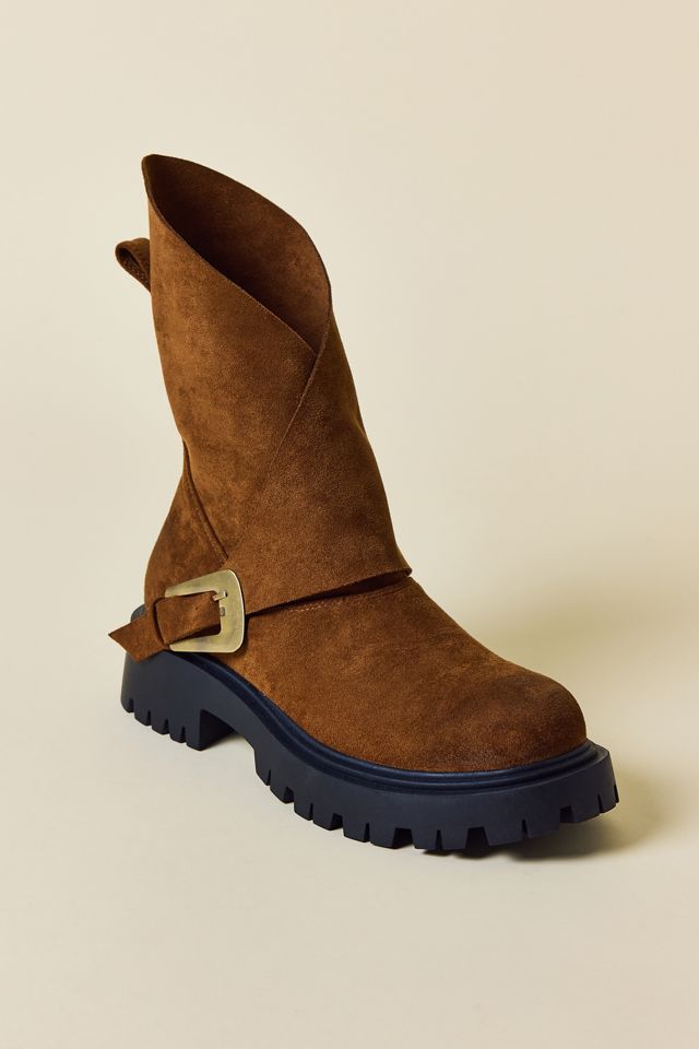 Azalea Wang Phrixus Asymmetrical Combat Boots #2