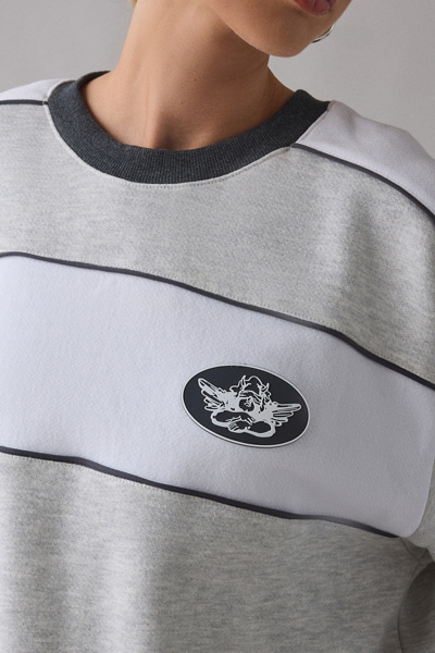 Boys Lie First Pick Heathered Crew Neck Pullover