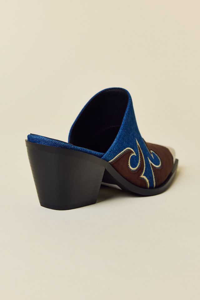 Mules Western à talons Cecily Azalea Wang #3