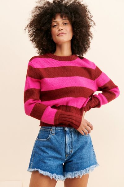 English Factory Anna Striped Sweater