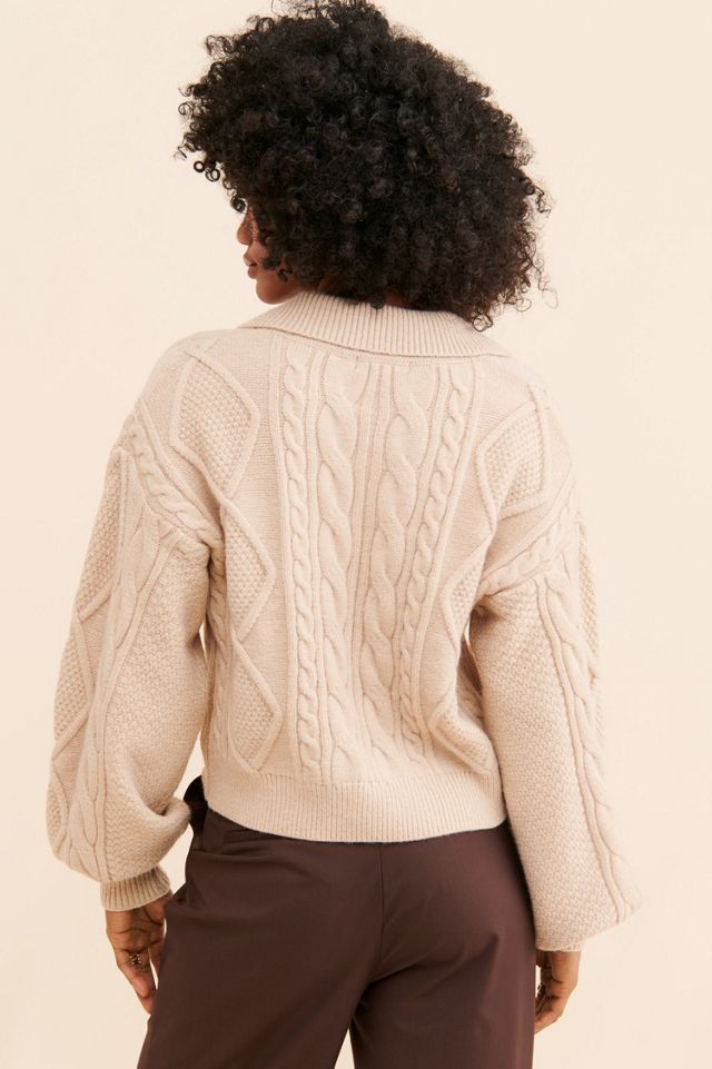 Steve Madden Cay Cable Knit Sweater #1