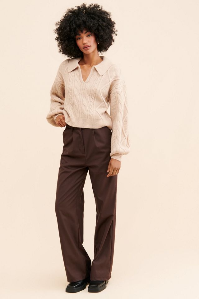 Steve Madden Cay Cable Knit Sweater #3