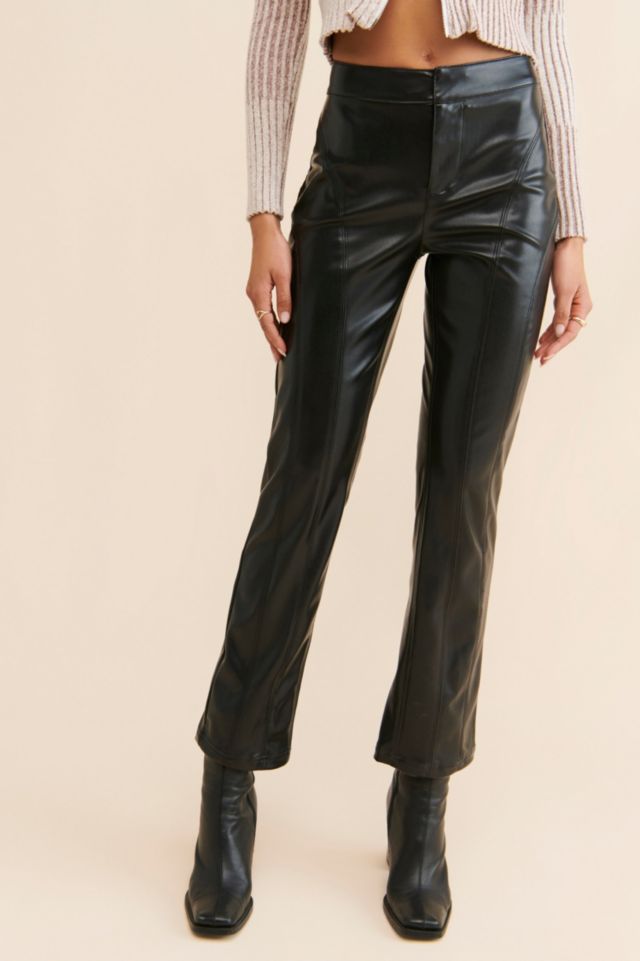 Silence + Noise Sydney Vegan Leather Moto Pants #2