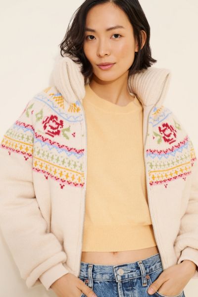 [BLANKNYC] Aspen Knit Puffer Jacket