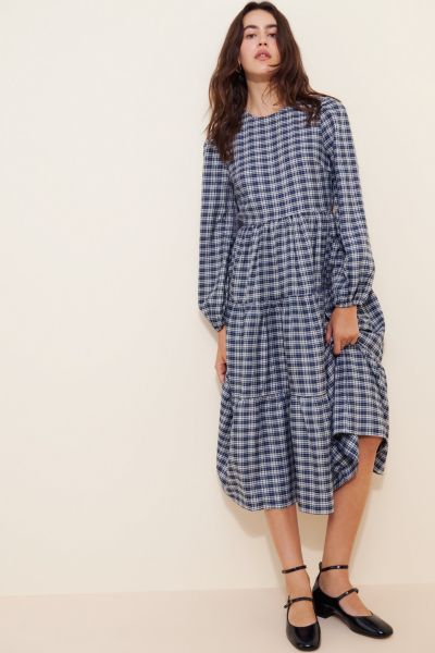 Lisa Says Gah Maxine Long Sleeve Midi Dress