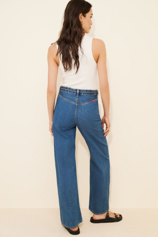 Levi's Ribcage Wide Leg Braided Jeans #1
