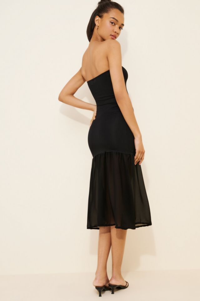 Motel Sachiko Bandeau Midi Dress #1