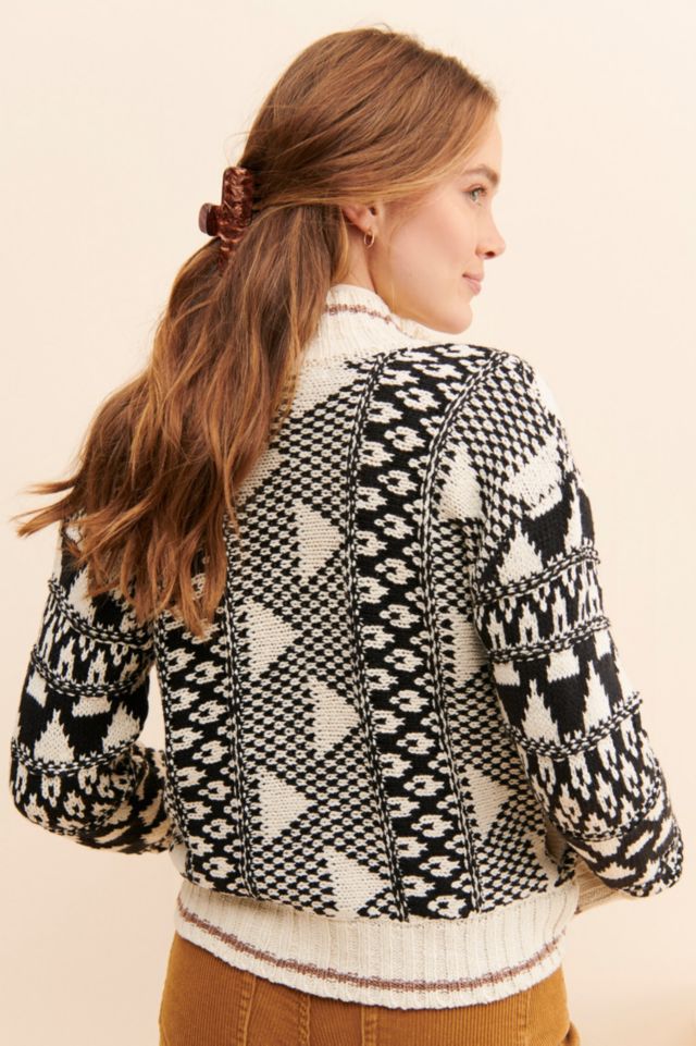 Saltwater Luxe Mixed Print Cardigan #1