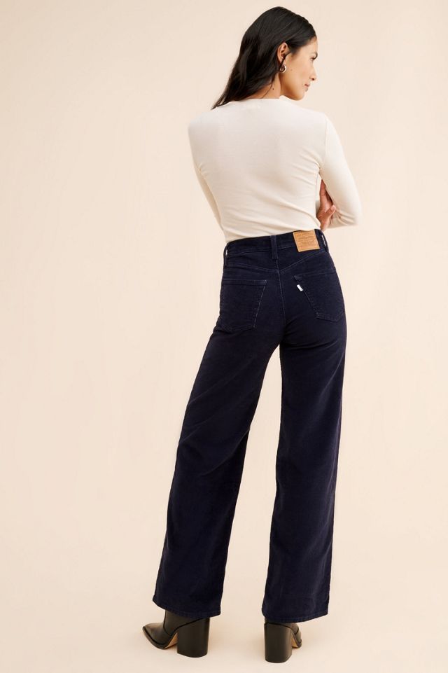 Levi's Ribcage Wide Leg Corduroy Jeans #1