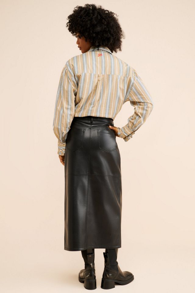 [BLANKNYC] Done Deal Vegan Leather Skirt #1