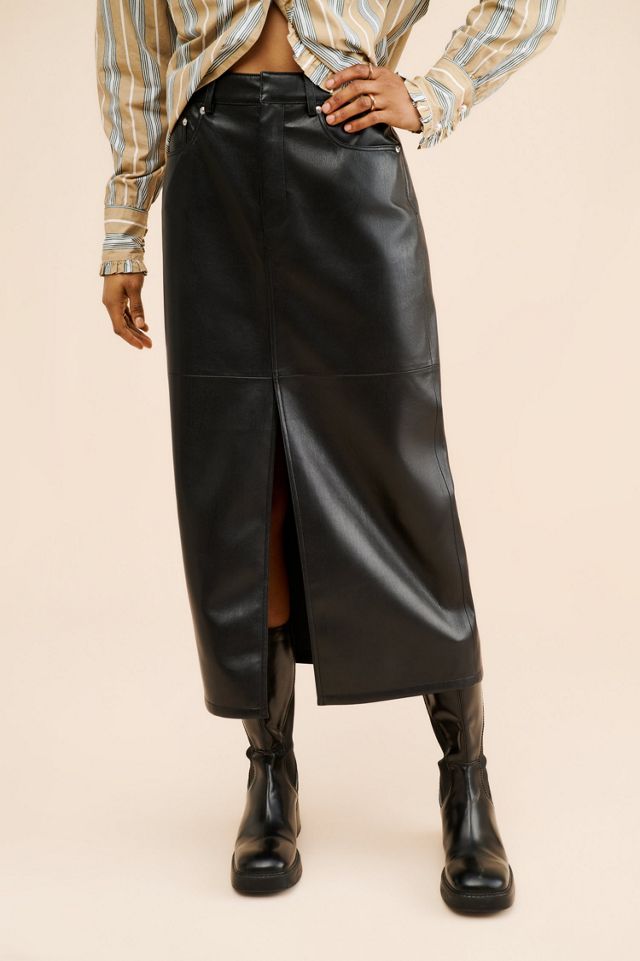 [BLANKNYC] Done Deal Vegan Leather Skirt #3