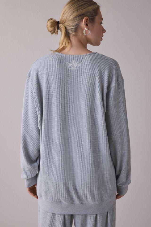 Boys Lie Signature Embroidered Graphic K-Crewneck Thermal Pullover #3