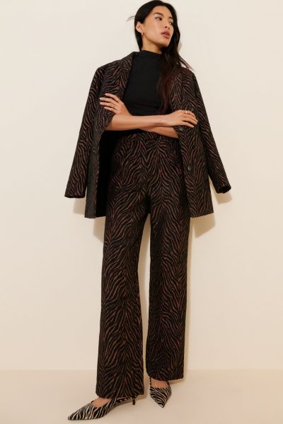 Rumored Jagger Textured Trousers