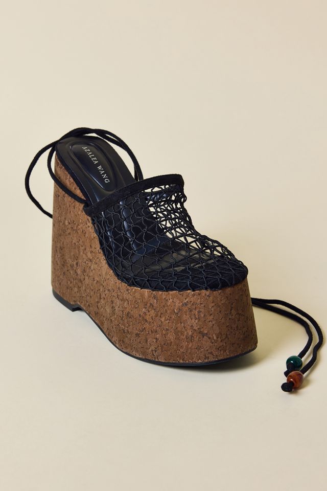 Sandale compensée à lanière enroulée Venne Azalea Wang #2