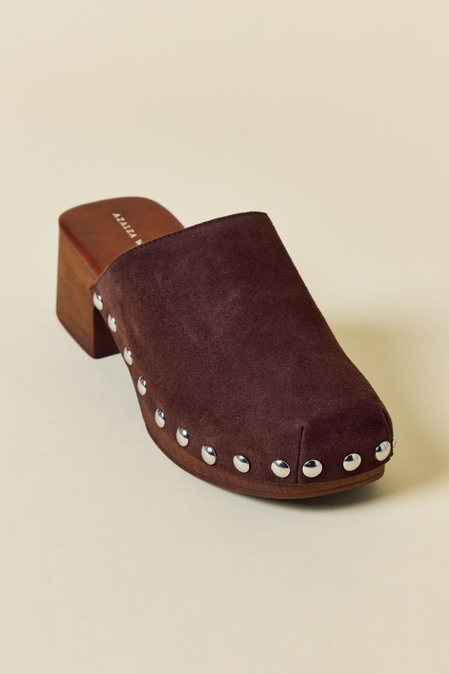 Azalea Wang Walinda Studded Clogs #2