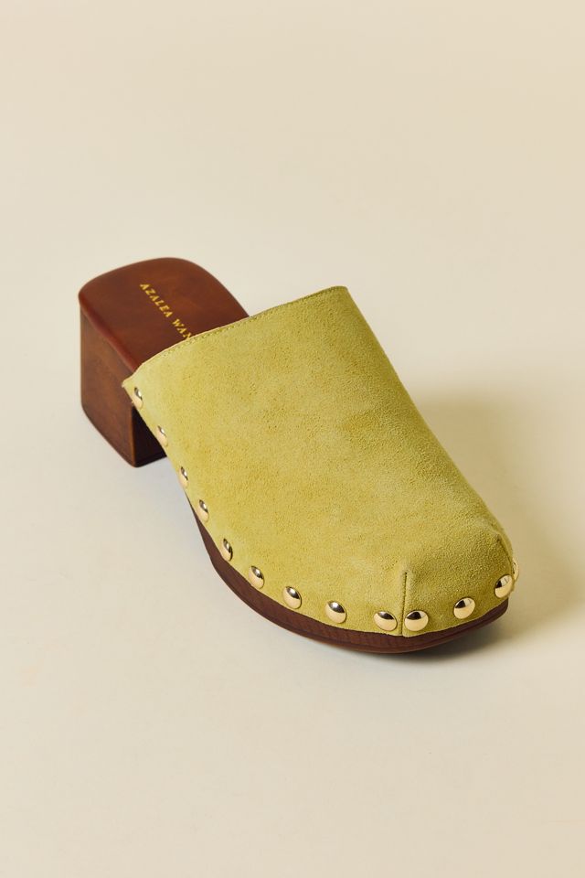 Azalea Wang Walinda Studded Clogs #2
