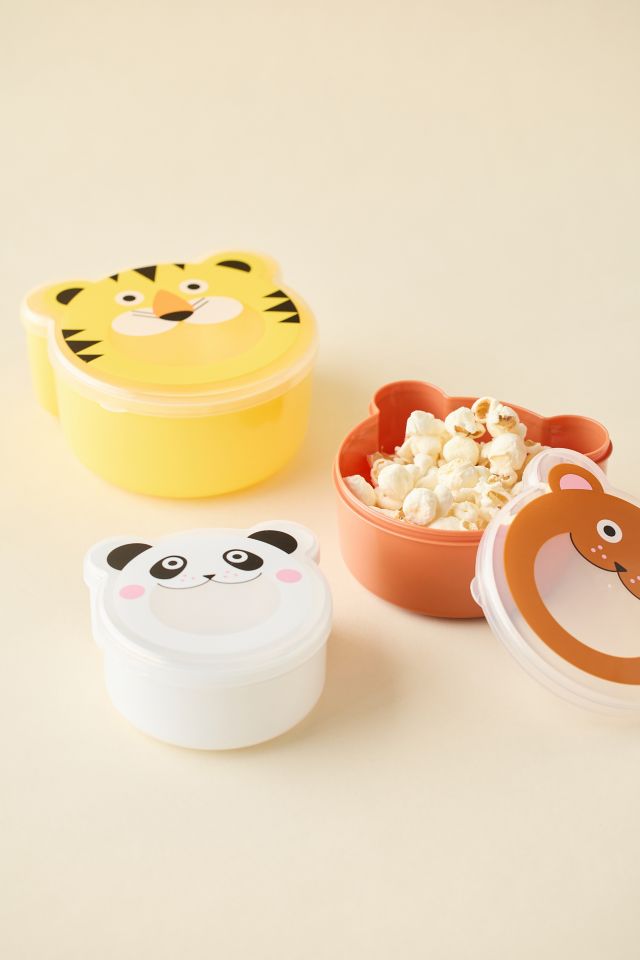 Animal Shaped On-The-Go Nesting Snack Box Set #2