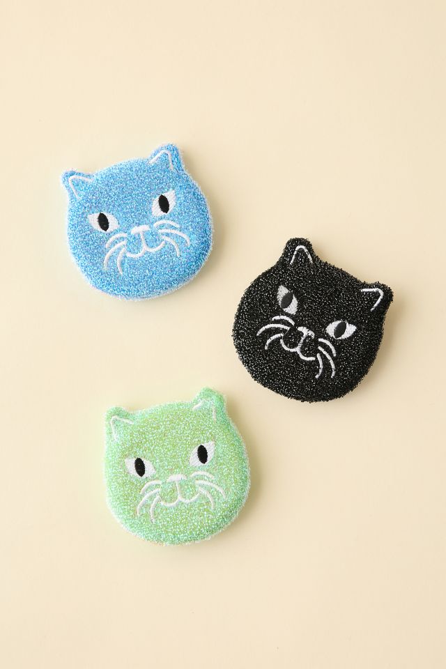 Kitty Scrub Sponge Set #2