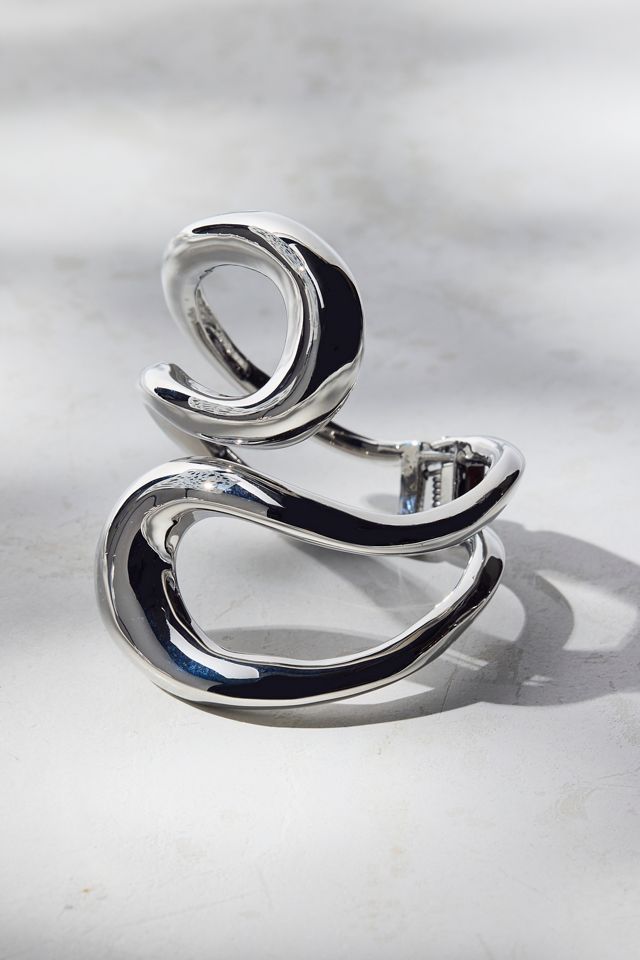 Statement Wrapped Metal Cuff Bracelet #1