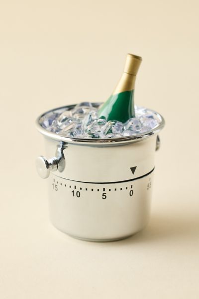 Champagne On Ice Bucket Twist Timer