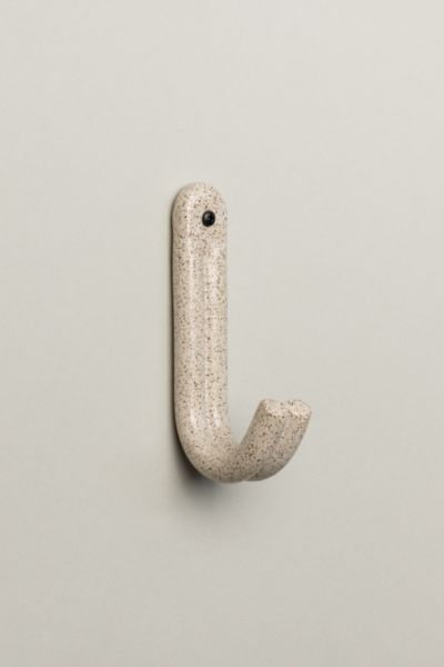 Sin Leggy Curl Wall Hook In Pebble At Urban Outfitters In Neutral