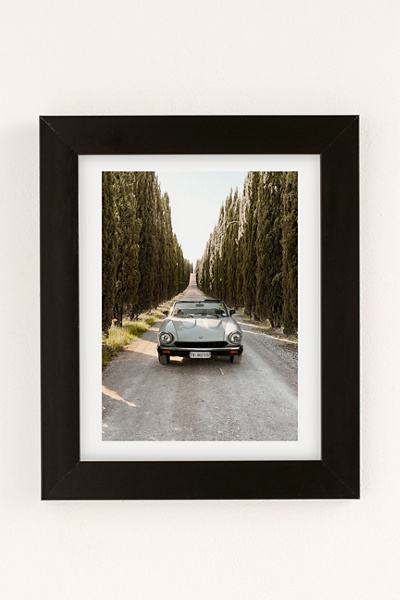 NewburyBoutique Tuscany Italy Retro Convertible Art Print