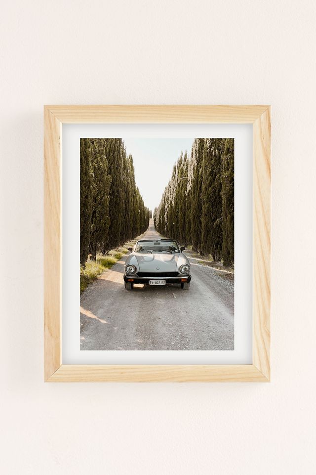 NewburyBoutique Tuscany Italy Retro Convertible Art Print #1