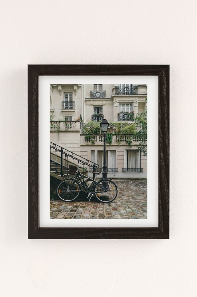 NewburyBoutique Montmartre Paris France Bicycle Art Print #1