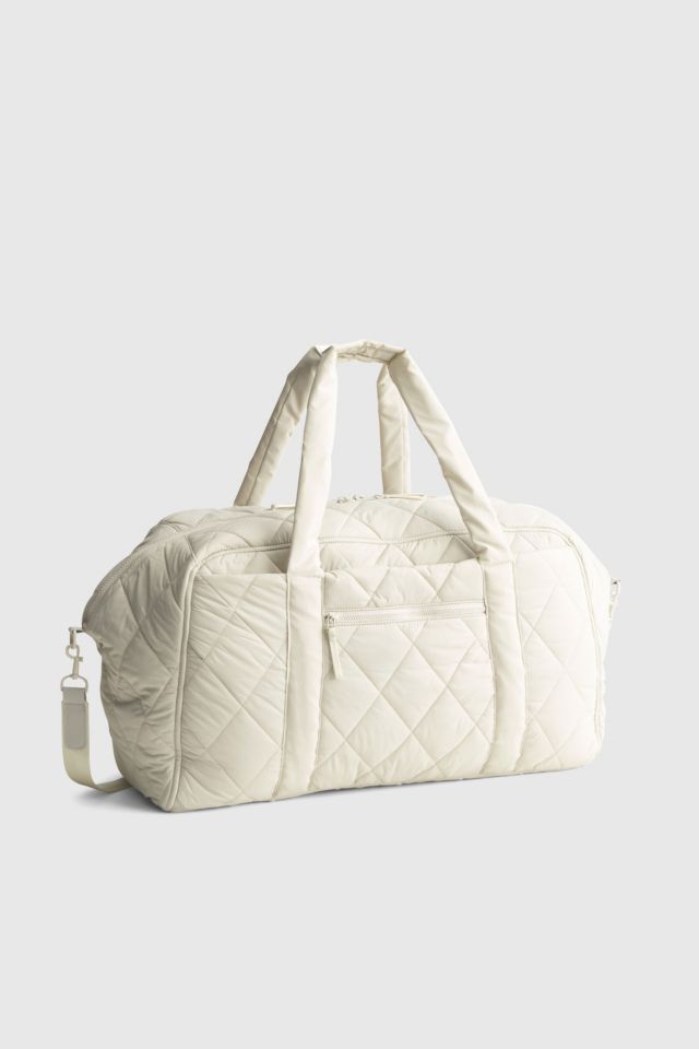 Vera Bradley Large Quilted Nylon Miramar Weekender Bag #1