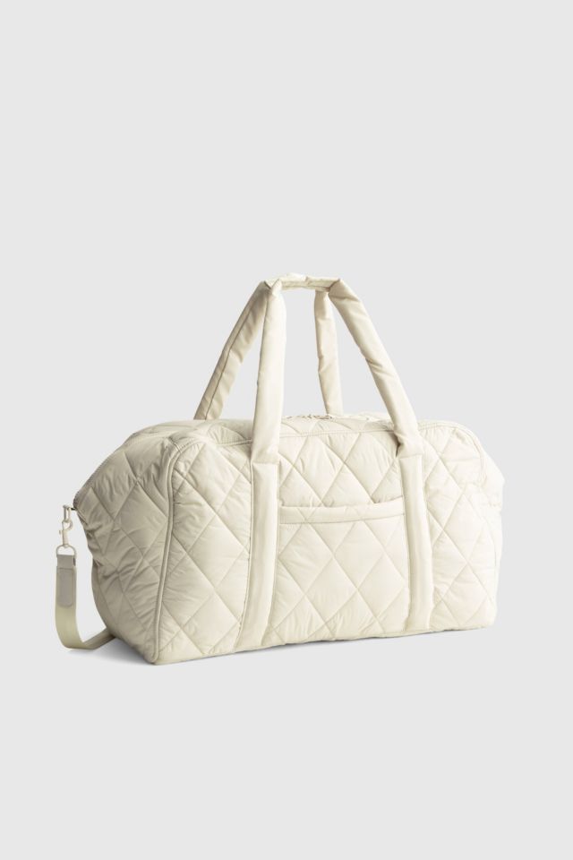 Vera Bradley Large Quilted Nylon Miramar Weekender Bag