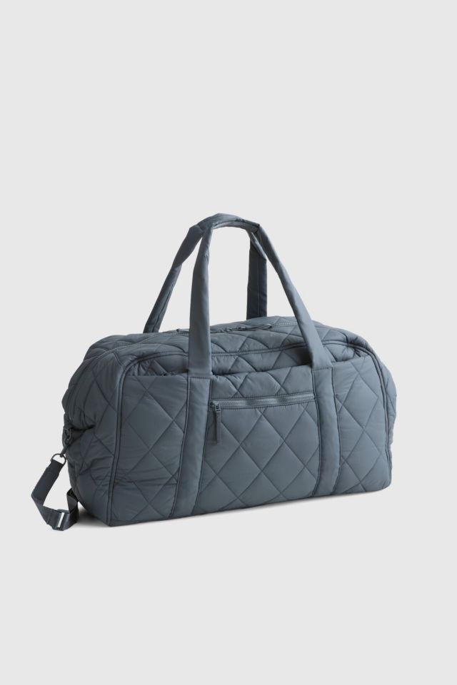 Vera Bradley Large Quilted Nylon Miramar Weekender Bag #1