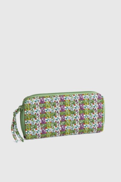 Vera Bradley Quilted Cotton Medium Continental Wallet