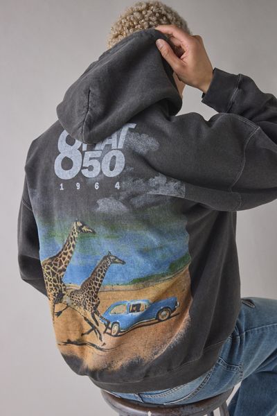 Fiat 850 1964 Graphic Hoodie Sweatshirt