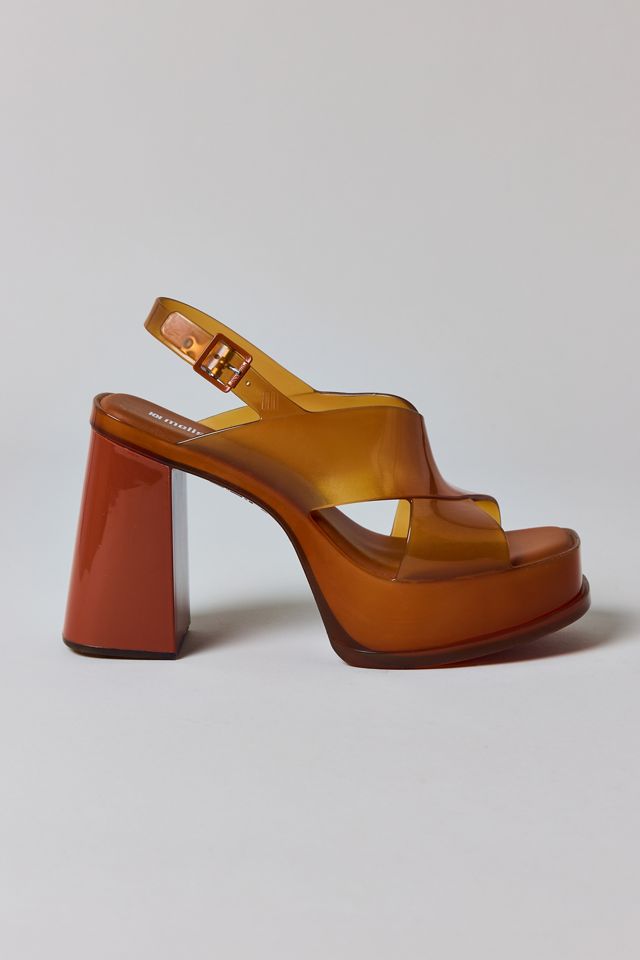 Melissa Dance Jelly Slingback Heels #2