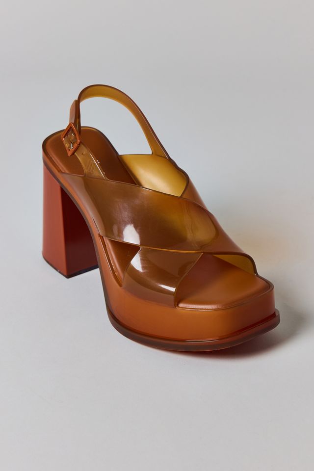 Melissa Dance Jelly Slingback Heels #3