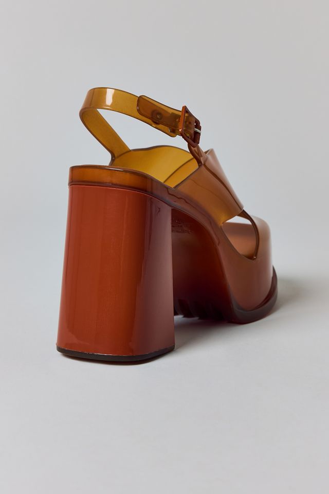 Melissa Dance Jelly Slingback Heels #4