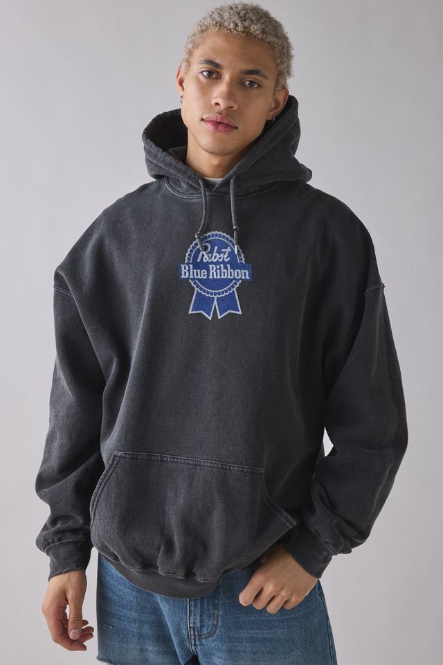 Pabst Blue Ribbon Beer Bucket Graphic Hoodie Sweatshirt | Urban