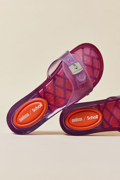 Melissa X Dr. Scholl's Pescura Jelly  Slide Sandals