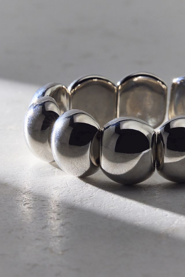 Bubble Metal Stretch Bracelet #1