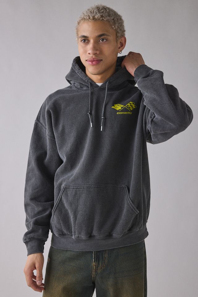 Corvette '73 Graphic Hoodie Sweatshirt | Urban Outfitters