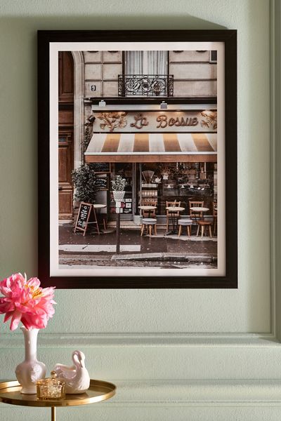 NewburyBoutique Paris France Coffee Shop Art Print